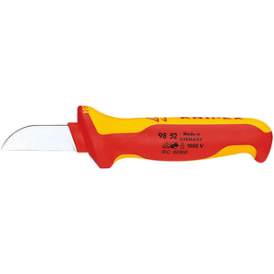 Cuchillo recto para cables 2 aislado (9852) - KNIPEX