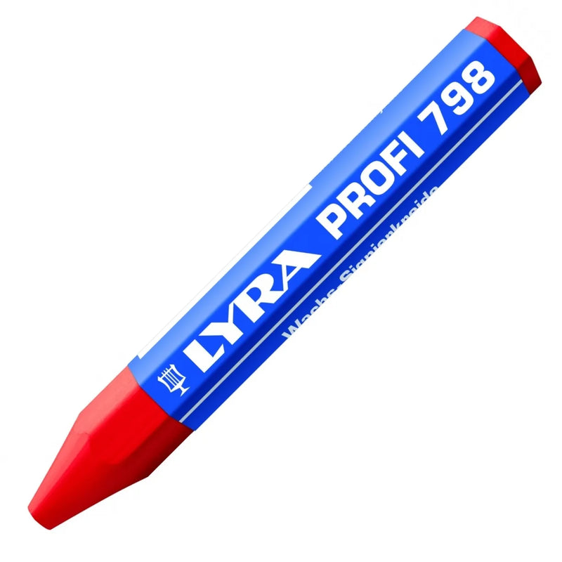 Tiza de cera 798 roja (4880017) - LYRA