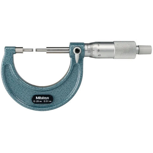 Micrometro ext. 0-25 mm. con tope (111-115) - MITUTOYO