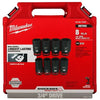 JGO DADOS IMPACTO LARGO 3/4[] HEXAG. 8 PIEZAS 26-38MM (49-66-7020)