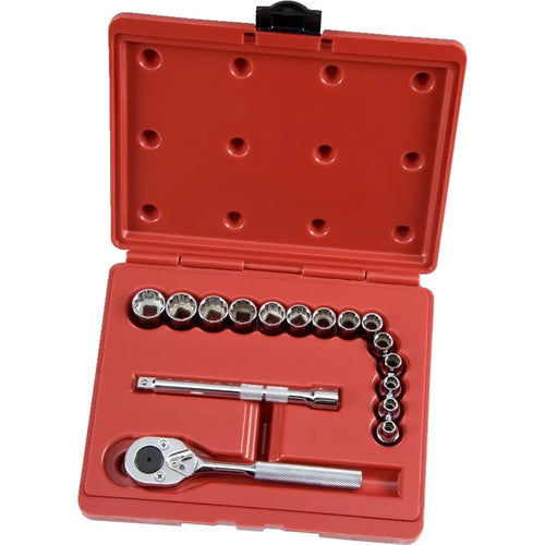 Jgo. dados 3/8 6 a 19 mm 16 pz. (j52218) - PROTO