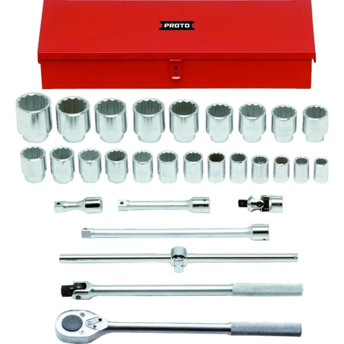 Jgo. dados 3/4 7/8-2.3/8 29 pzas (j55104a) - PROTO