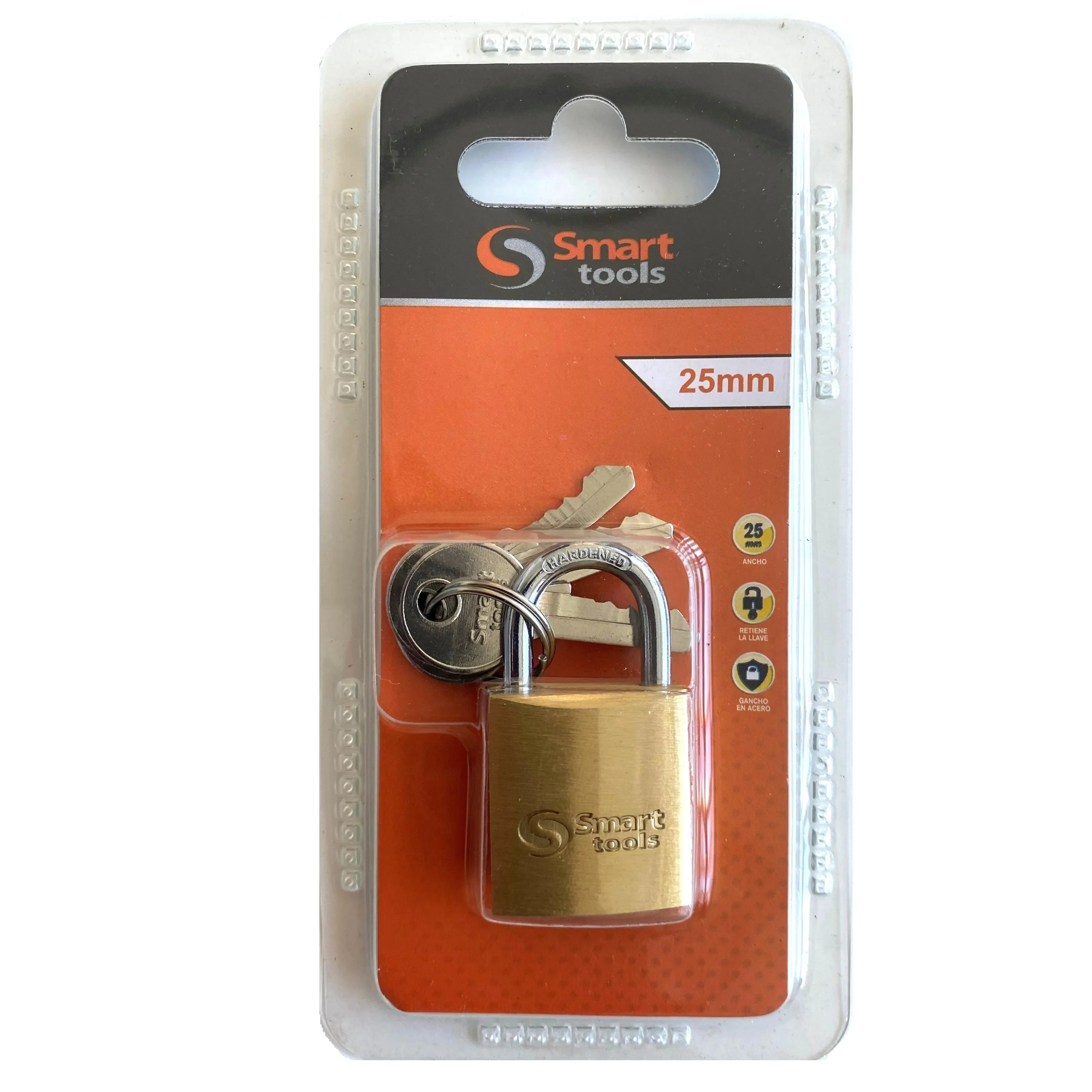 CANDADO BRONCE FORJADO 30MM BLISTER