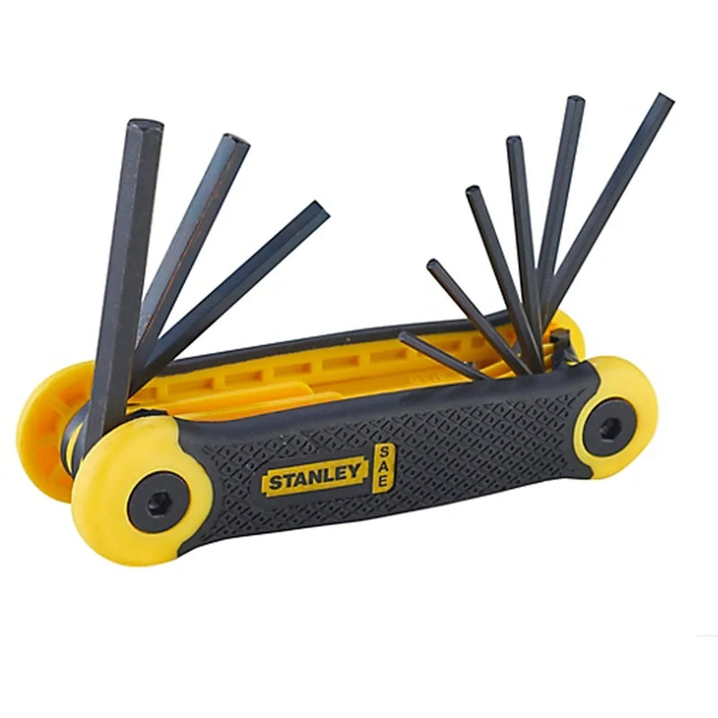 Jgo. llaves allen 7 pzas. 2.5-10 mm. (69-262) - STANLEY