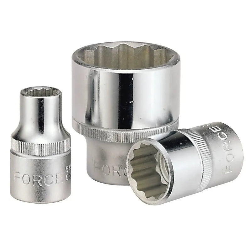 Dado 1/2 de 16 mm. poligonal (54916) - FORCE