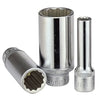Dado 1/2 de 19 mm. polig. largo (5497719) - FORCE