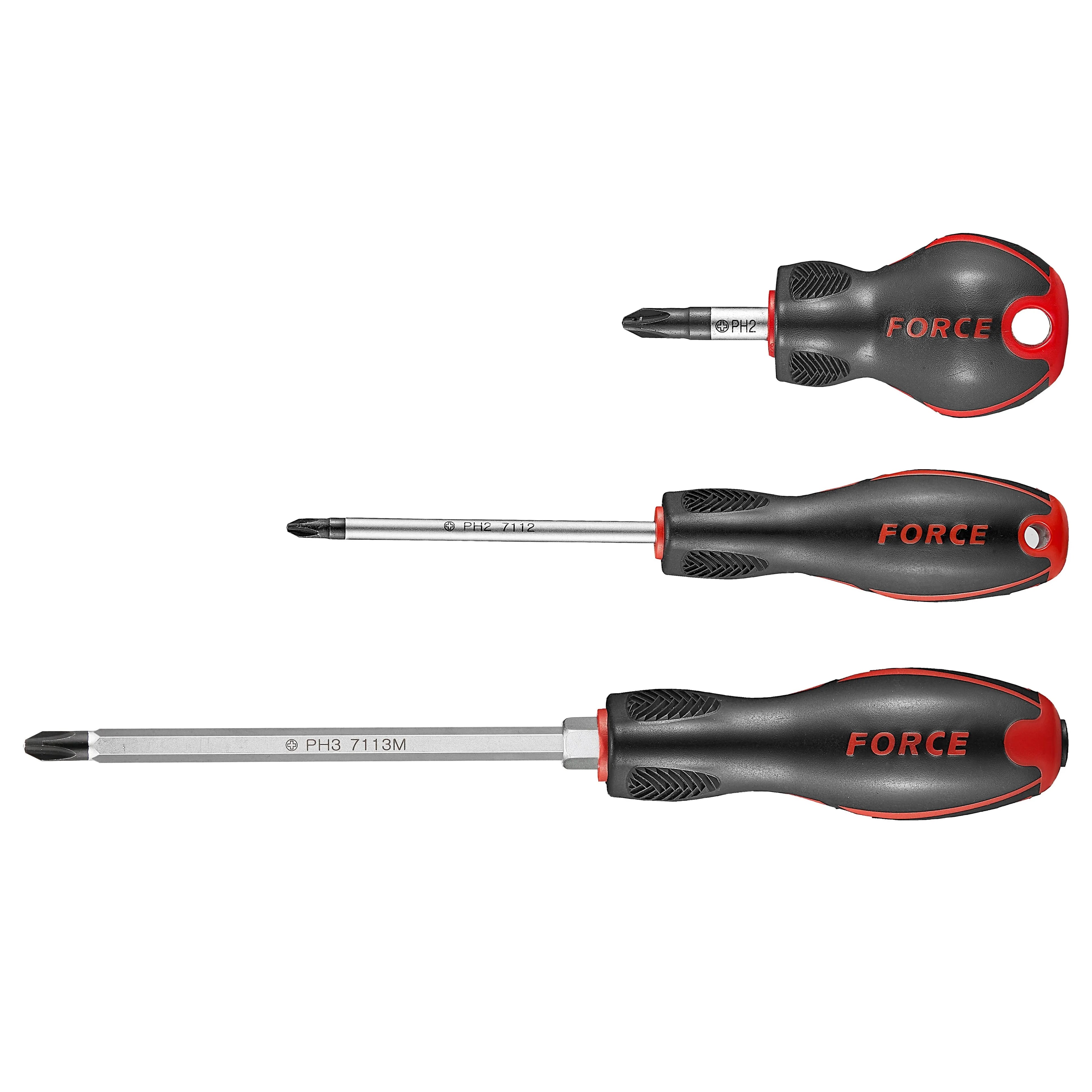 Destornillador cruz pozidriv #0x60 mm. (7120b) - FORCE