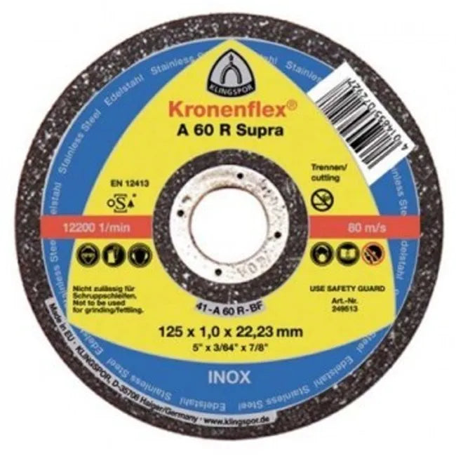 Disco corte inox. 230x1.9x22.23 #a 46 tz (224084) - KLINGSPOR