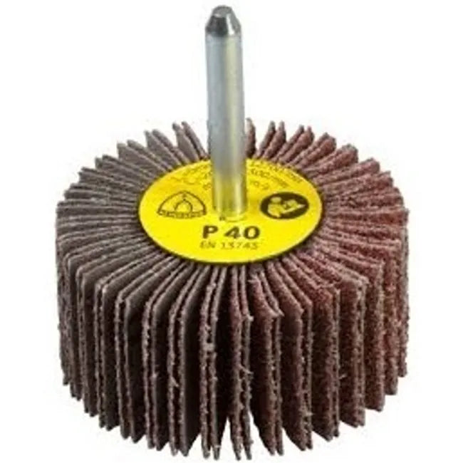 Cepillo abrasivo c/vastago 60x30x6 gr.60 (13051) - KLINGSPOR