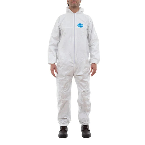 BUZO DESECHABLE STEELGEN BLANCO TALLA L STEELPRO
