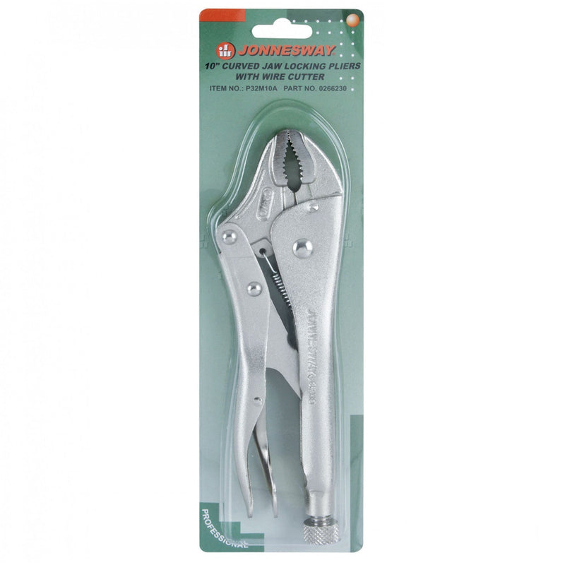 ALICATE CAIMAN 10" Curvo con cortador P32M10A