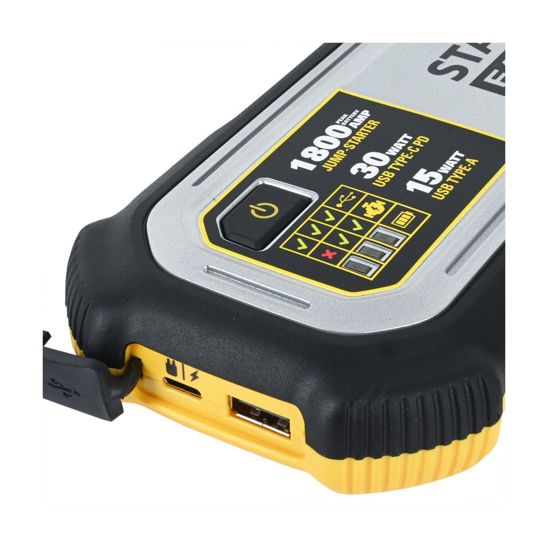 ARRANCADOR DE BATERIA 1800 AMP STANLEY FATMAX