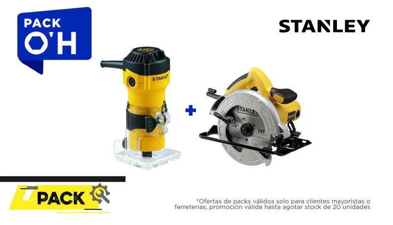 KIT SIERRA SC16 1600W 7.1/4+REBAJADORA 1/4550W