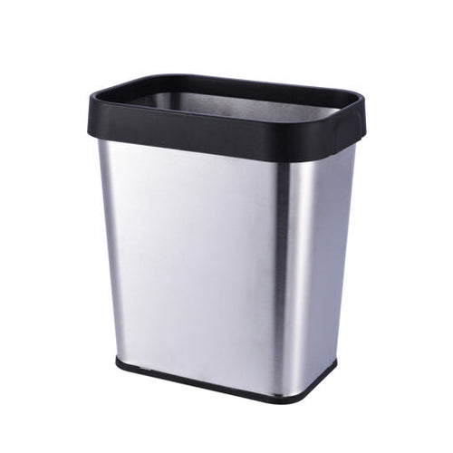 BASURERO ACERO INOXIDABLE OFICINA 12 LTS SOIN