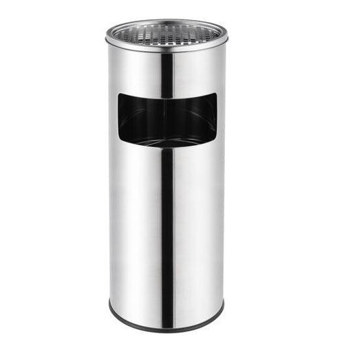 BASURERO CENICERO ACERO INOXIDABLE 18 LTS SOIN
