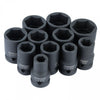 CAJA de DADOS de IMPACTO 1/2" 11 piezas S03A4211S