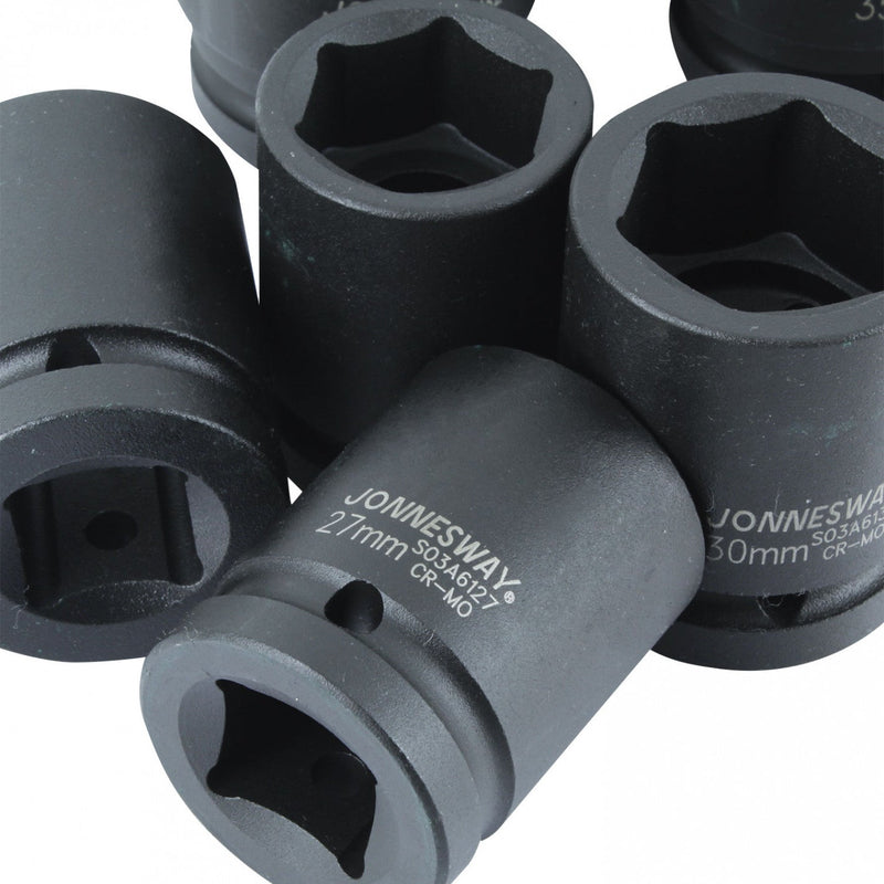 CAJA de DADOS de IMPACTO 3/4" 8 piezas S03A6108