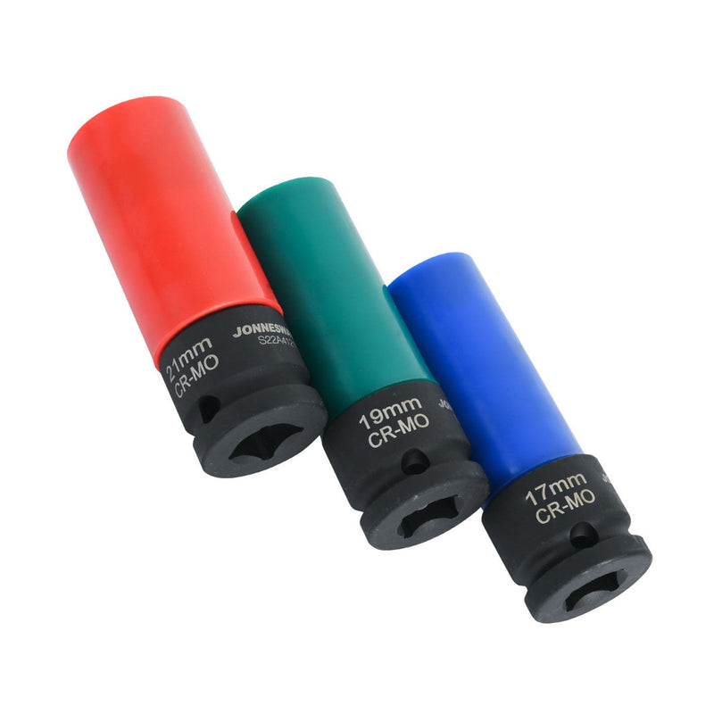CAJA de DADOS IMPACTO 1/2" 3 pz S22A4103MS
