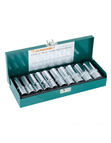 CAJA de DADOS LARGOS 1/2" 10 piezas S04HD411S
