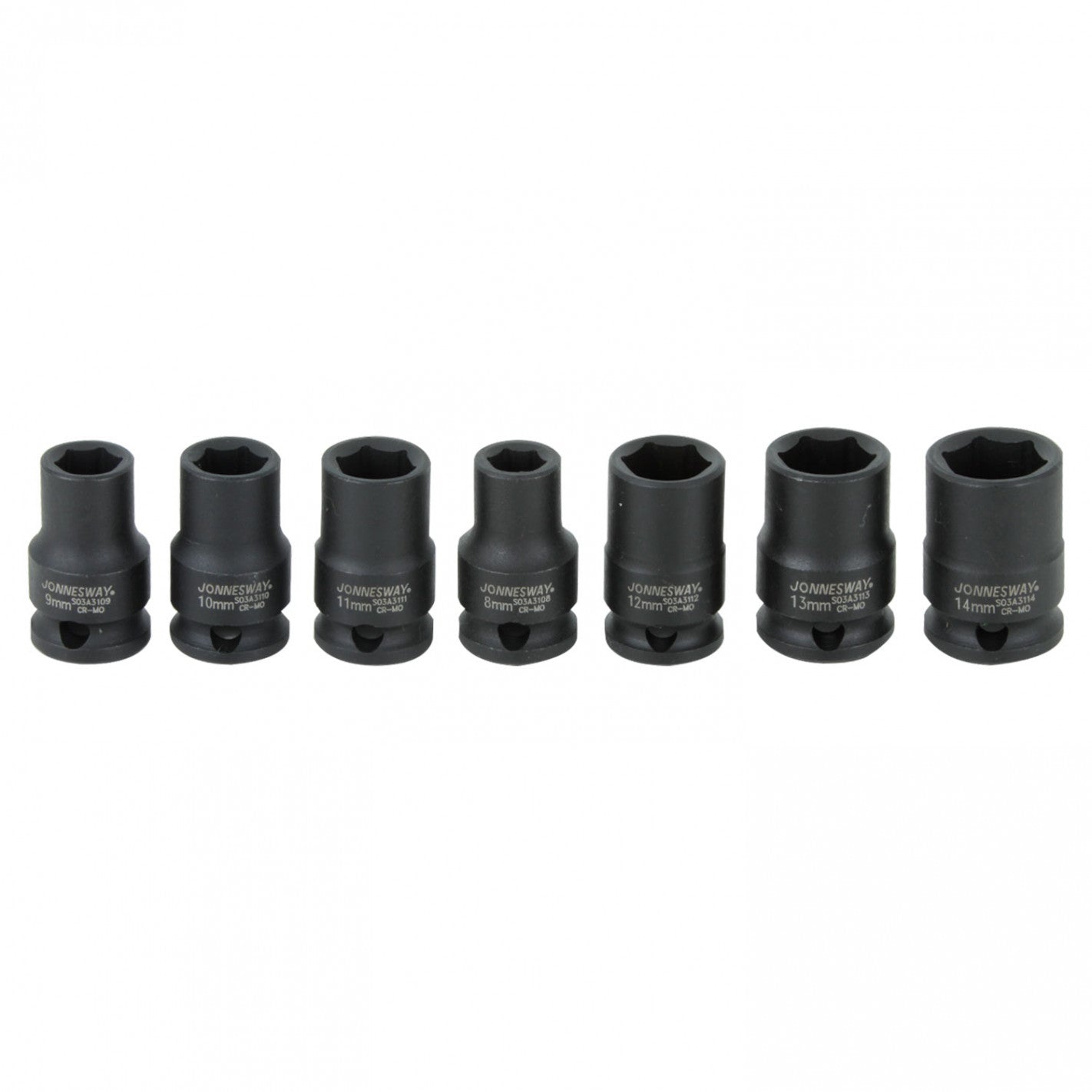 CAJA de IMPACTO 3/8" 12 piezas S03A3112S