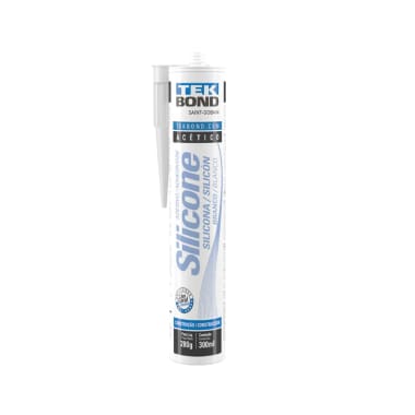 Silicona Acética Tekbond Blanco 280 gr