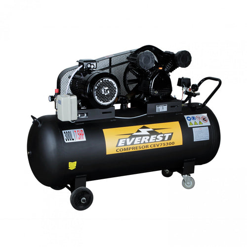 COMPRESOR 7.5hp 300 litros 380v CEV75300 en "V"