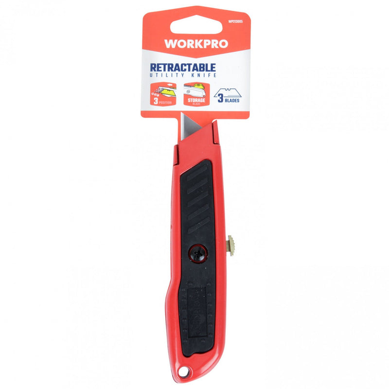 CUCHILLO SEGURIDAD RETRACTIL DE ALUMINIO