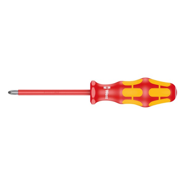 Destornillador cruz aislado PH0x80mm 162i 1000V VDE Wera