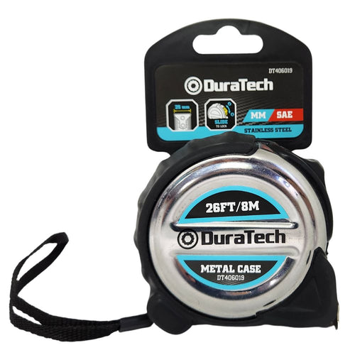 HUINCHA DE MEDIR 8 M metalica DURATECH