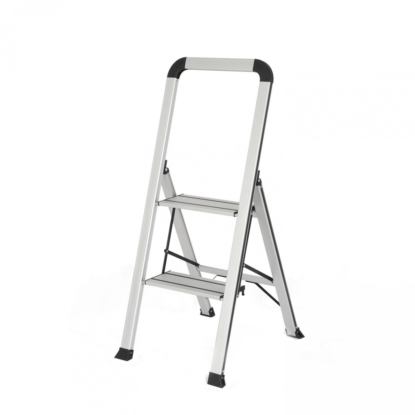ESCALA DOMESTICA DE ALUMINIO 2 PELDAÑOS