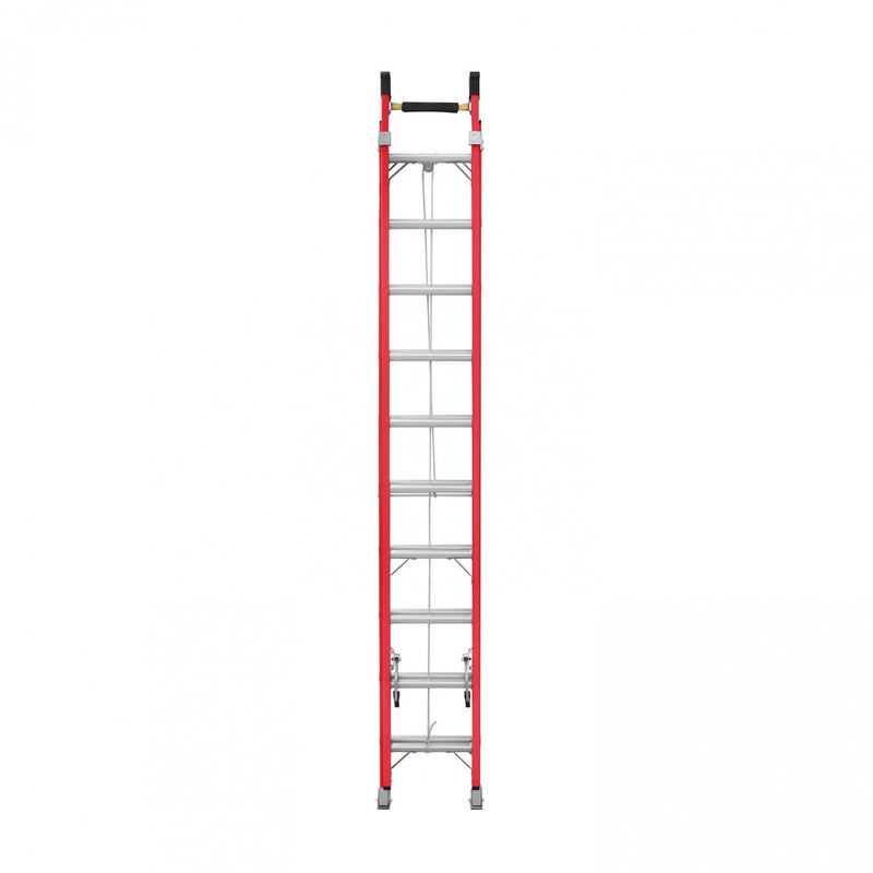 ESCALA EXTENSIBLE FIBRA DE VIDRIO CON CUERDA 5.6 M