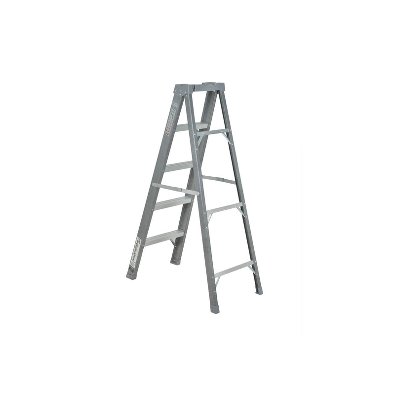 ESCALA PROFESIONAL TIJERA FIBRA VIDRIO 5 ESCALONES