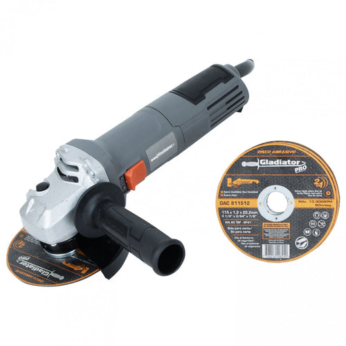 ESMERIL 4 1/2" 800W + 5 DISC CORTE AA615/5/220PLUS
