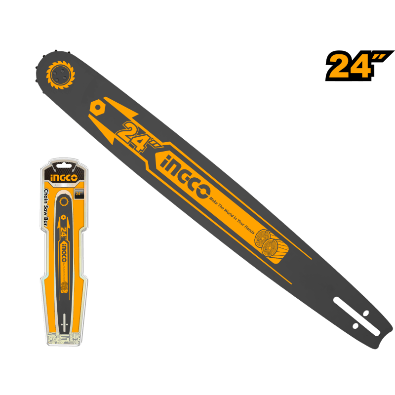 ESPADA REPTO. INGCO 24" #AGSB52401 P/ MOTOSIERRA GASOLINA - 42 DIENTES