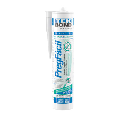Adhesivo "Sin Clavos" Blanco 420 gr Cartucho Tekbond
