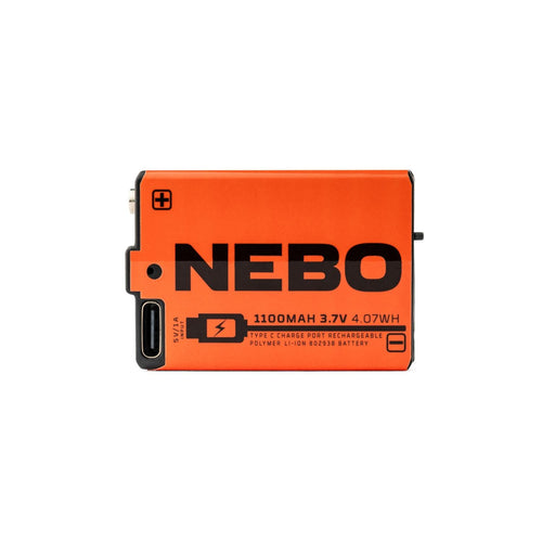 RECHARGEABLE BATTERY 1100MAH-  CURVBEAM 600 FLEX HEADLAMP and NE1040-G EINSTEIN DUO 400