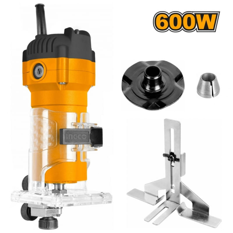 FRESADORA ROUTER INGCO MANUAL 600W # PLM6001