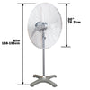 VENTILADOR INDUSTRIAL DE PEDESTAL 30 PULGADAS