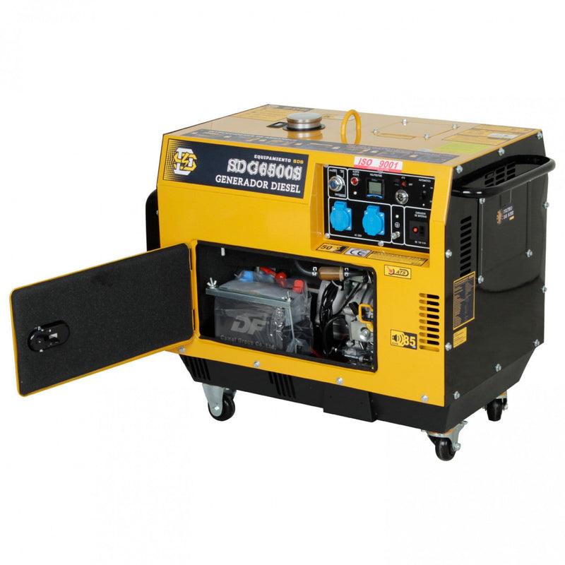 GENERADOR DIESEL 5.0 KW 220 V SDG6500S
