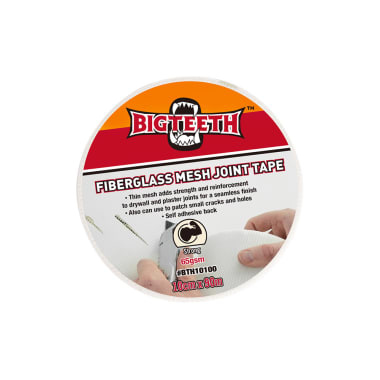 Cinta de Fibra de Vidrio para Juntas 10cm x 90mt Bigteeth