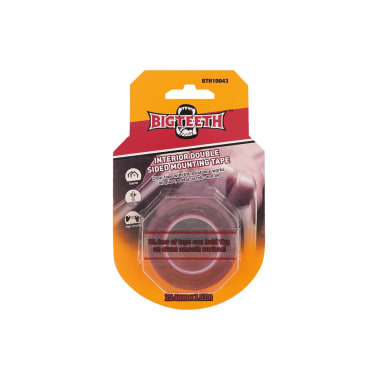 Cinta de montaje de doble cara para interiores 25.4mm x 1.52mt Bigteeth