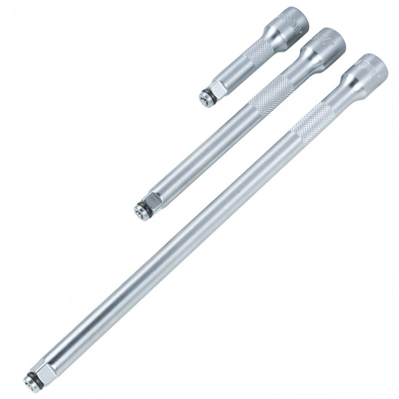 JUEGO 3 EXTENSIONES MAGNETICAS CUADRANTE 3/8"