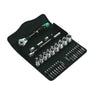 Set de dados con chicharra 3/8 Zyklop Speed 8100 SB 29 piezas Wera