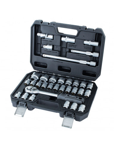 JUEGO de DADOS 1/2" 32 PCS JT 1032 1/2
