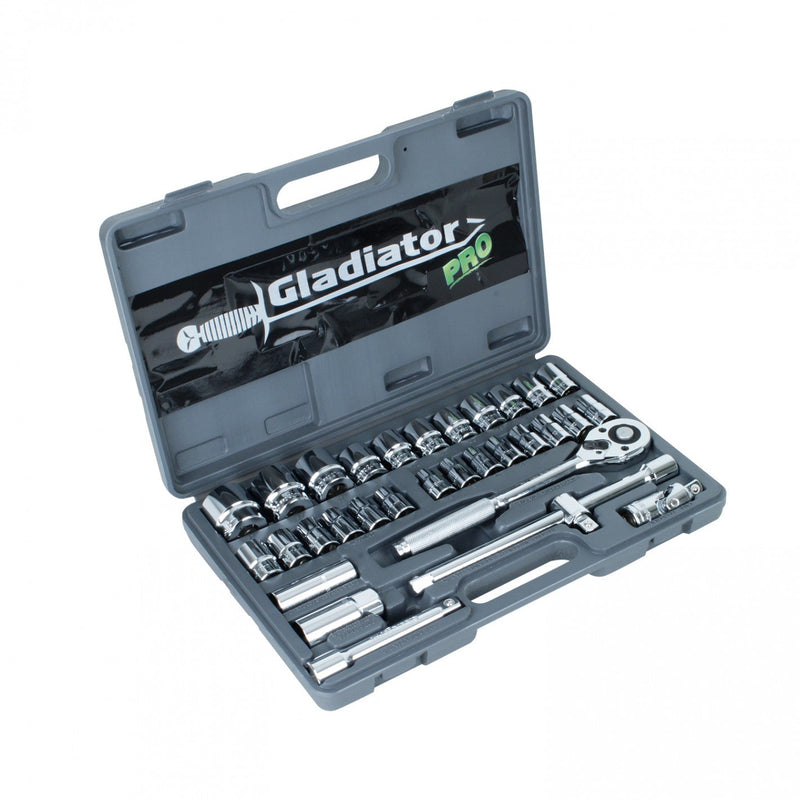 JUEGO de DADOS 1/2" 32 PCS JT 832