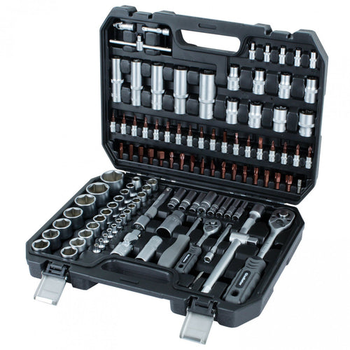 JUEGO de DADOS 1/4" y 1/2" 110 PCS JT 10110