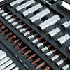 JUEGO de DADOS 1/4" y 1/2" 110 PCS JT 10110