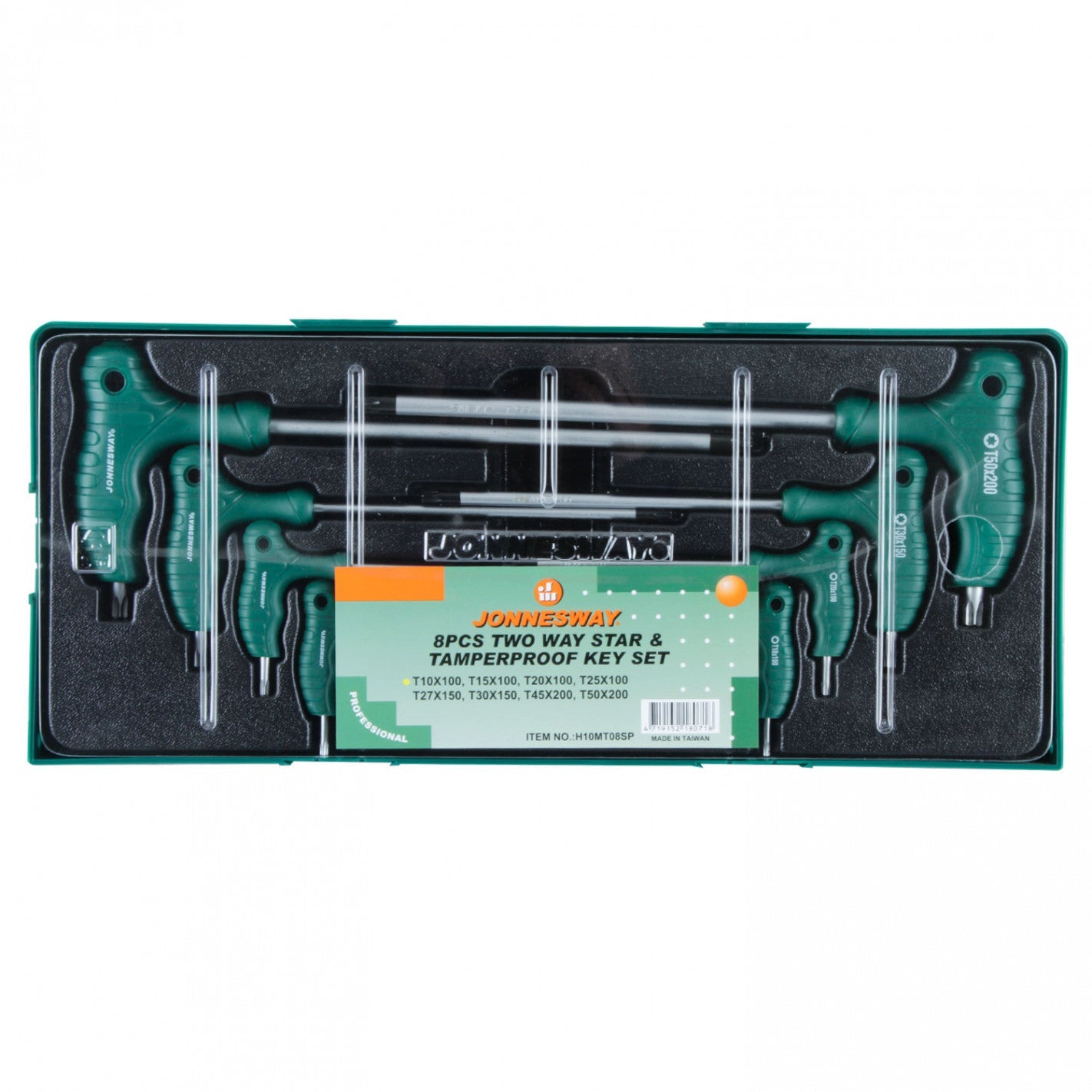 JUEGO de LLAVES ESTRELLA Y TAMPER 8 pcs H10MT08SP