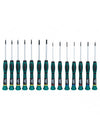 JUEGO DESTORNILLADORES PRECISION 14 piezas