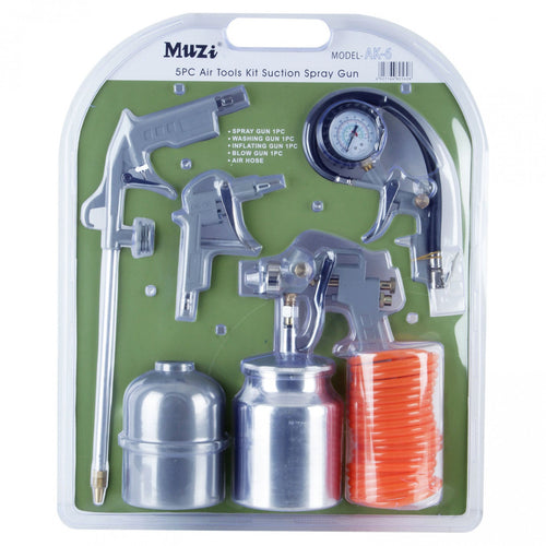 KIT PISTOLA de PINTAR 5 piezas K-6